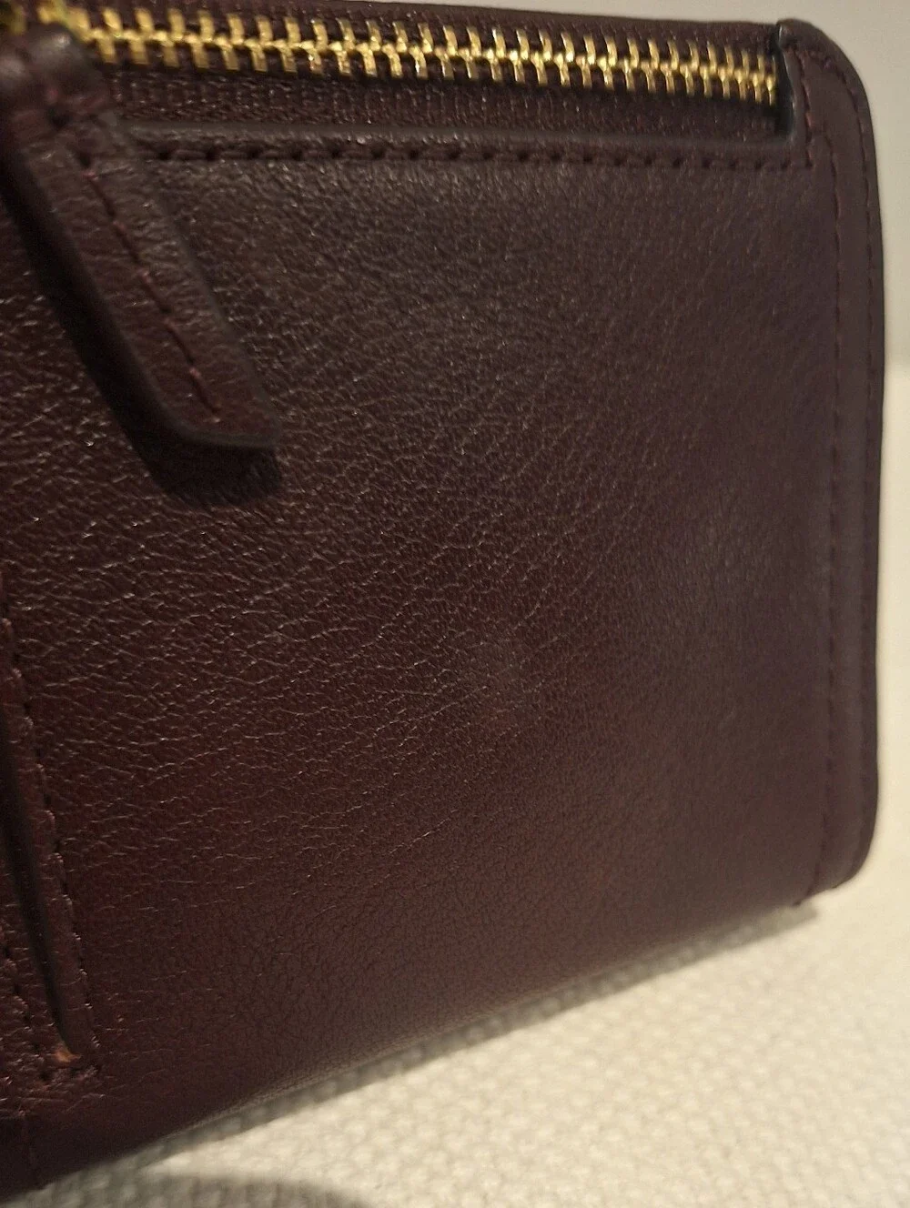 Fossil Leather Bifold Wallet in Brown